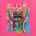 thumbnail image 2 of Dean Russo Cosmic Panda Animal Lover Men's Graphic T-Shirt, Neon Pink, XX-Large, 2 of 6