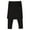 Black, variant on Women's Yoga Pants Modest Skirt With Leggings Attached Workout Knee Length Swim Pants With Pockets