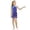 A-Blue1545, variant on Oiyii Vibrant Summer Dress for Toddler Girl One‑Shoulder Leopard‑Print Short Gowns Halloween Carnival Dresses