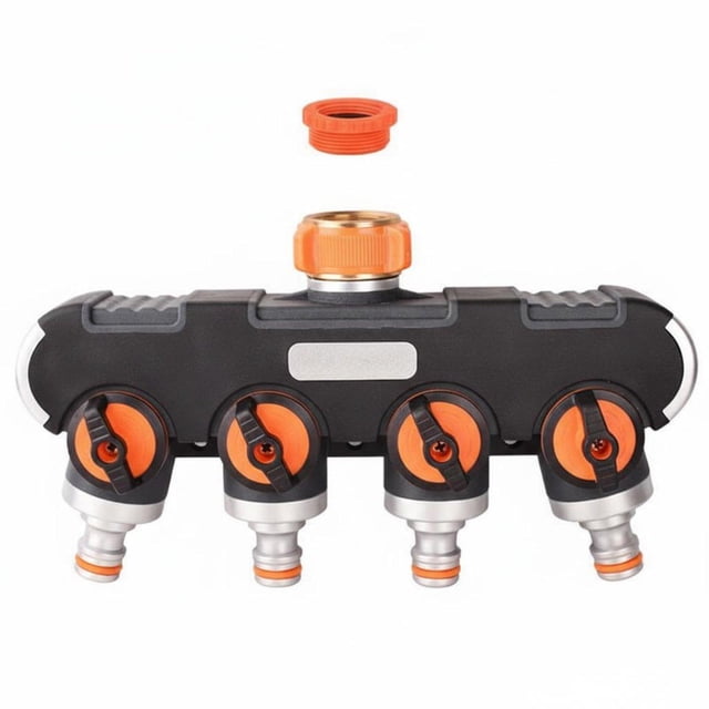 Conector de manguera Divisor de 1 a 4