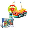 thumbnail image 1 of Pompotops Jouets Voitures pour Garçons, Voitures Jouets pour Garçons, Voiture Télécommandée Jouet, Voiture Télécommandée et Voiture de Course RC Radio avec Effet Sonore & Poupée Amovible & Jouets de Contrôle Lumineux pour Cadeaux d'Anniversaire Enfants, 1 of 6