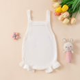 thumbnail image 5 of RUTAYY Girls Jumpsuit Bodysuits Soft Romper Casual Outfit Outfit First Birthday Outfit Fun & Vibrant Designs, White, 3-6 Months, 5 of 5