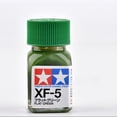 thumbnail image 1 of Tamiya XF-5 Flat Green Enamel Paint 10ml for Scale Models Miniatures, 1 of 3