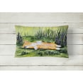 thumbnail image 2 of Corgi Decorative Canvas Fabric Pillow, 2 of 3