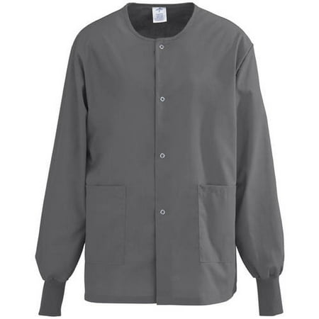 

Medline AngelStat Unisex Snap-Front Warm-Up Scrub Jacket