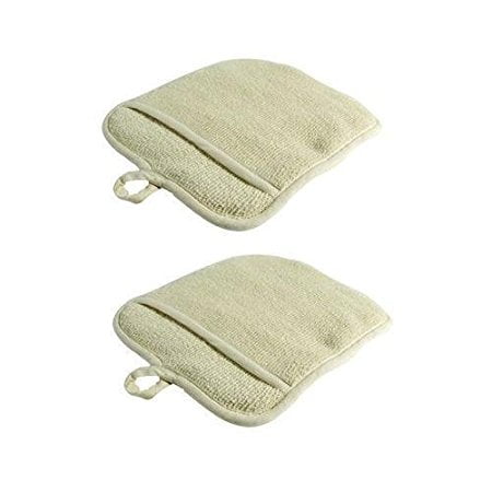 - Large Terry Cloth Pot Holders w/Pocket Potholders Oven Mitts New