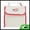 Beige, Red, variant on Unique Bargains Flip Cover Lunch Bag 1 Pc Beige, Brown