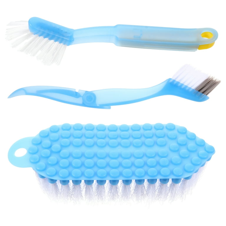 3Pcs Hard-Bristled Crevice Cleaning Brush Household Tile Joints