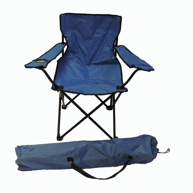 Silla Plegable PARA Jardín o Playa Resel Outdoors camping azul