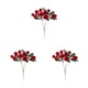 thumbnail image 5 of Hojas de eucalipto artificial Advancent Ramo de flores rosas decoración de boda, 5 of 6