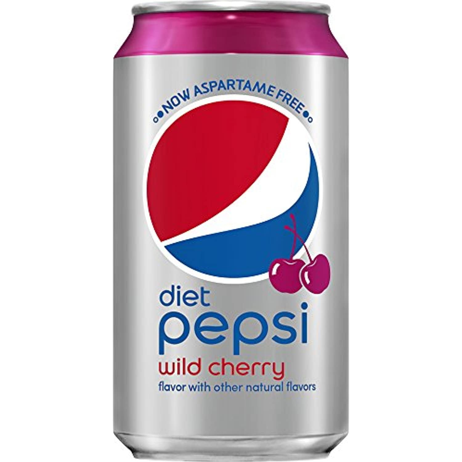 Pepsi Diet Wild Cherry Soda, 12 Ounce (12 Cans)
