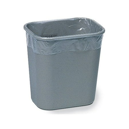 Rubbermaid Commercial Products 6-Gallon Tuffmade Poly-Liner Bag in Clear