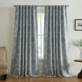 thumbnail image 5 of Elrene Giovanni Medallion Blackout Window Curtain Panel 52x95 - Natural, 5 of 5