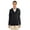 Black, variant on Harriton M425W Ladies Pilbloc V-Neck Button Cardigan Sweater
