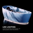 thumbnail image 4 of Toto Pjyd2200pweu 87" Free Standing Marble Air/Whirlpool Flotation Tub - White, 4 of 7