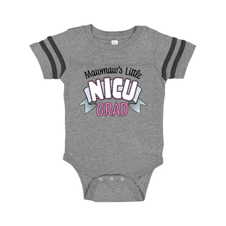 

Inktastic Mawmaw s Little Nicu Grad in Pink with Banner Gift Baby Boy or Baby Girl Bodysuit