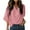 B118 Pink Womens Summer Tops Clearance Under $5, variant on Summer Xqxayjr Women's Cowl Neck Batwing Sleeve Tunic Tops Summer Tops Under $10 Loose Fitting Chiffon Tshirts Solid Color Plus Size Cute Spring Blouses Valentines Day Gifts for Her