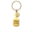 thumbnail image 1 of Llavero Pickleball Paddle de acero inoxidable con colgante de bola, 1 of 2