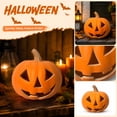 thumbnail image 5 of Mskk Glowing Pumpkin Light Halloween Decoration, Light-up LED Pumpkin Ornament for Tabletop, Indoor Decoration for Halloween Home Party, 5 of 8
