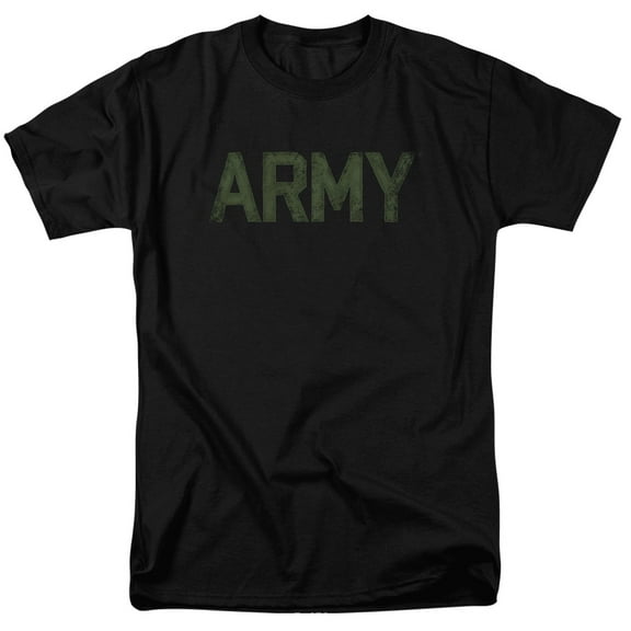 Army Type S/S Adult 18/1 T-Shirt Black