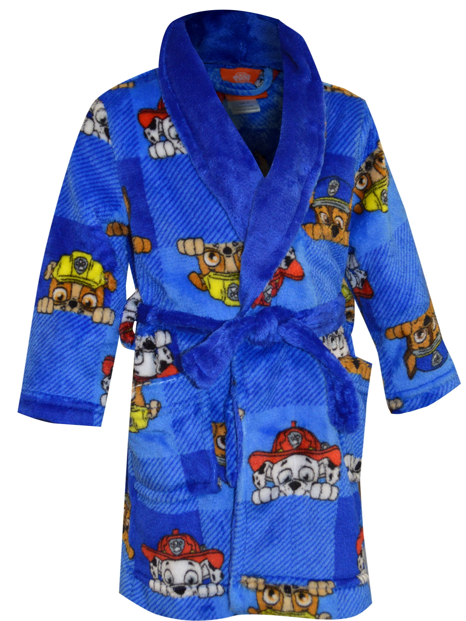 Nickelodeon Nickelodeon Boys' Paw Patrol Blue Toddler Robe Walmart