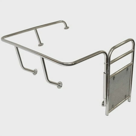 Avalon Pontoon Boat Rail w/ Gate 128150 | Stainless Steel 39 Inch