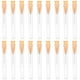 thumbnail image 4 of 100 agujas dispensadoras de plástico de 25 g y 13 mm para dispensadores de líquidos industriales, ideales para rellenar tintas líquidas, adhesivos y pegamento. Color naranja., 4 of 7