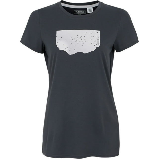 Regatta T-Shirt Extensible Imprimé Fingal pour Femmes