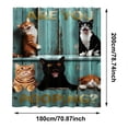 thumbnail image 3 of MKHSQHDG Today's Deals A Witty and Humorous Bathroom Curtain, 3 of 5