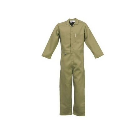 Stanco Safety Products Medium Tan Cotton Arc Rated Flame Resistant Coveralls With Concealed 2-Way Brass Zipper (Best Way To Get An Even Tan)