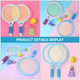 thumbnail image 3 of EeaseCA 1 Set Kids Badminton Racket Training Outdoor Sports Leisure Toys Badminton Set, 3 of 8