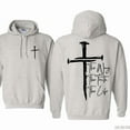 thumbnail image 4 of The Way The Truth The Life Christian Hoodie – Bold Nail Cross Graphic, Bible Verse Inspired Design, Comfortable Faith Apparel for Men & Women, 4 of 6
