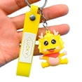 thumbnail image 1 of Dragon Key Buckle Pendant Unique Design Creative Stylish Lovely Cartoon Dragon Keychain for Bags Gifts, 1 of 6