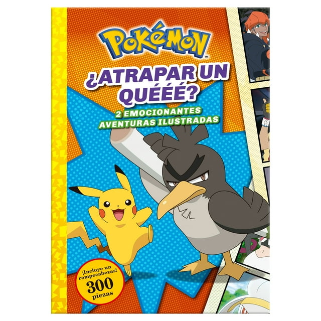 Libro conRopecabezas Pokemon Vol 2 Novelty Ediciones Tapa dura 1ra edicion