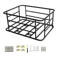 thumbnail image 2 of Bike Rear Basket Detachable Luggage Rack Takeaways Carrier Rear Bike Cargo Rack M, 2 of 8