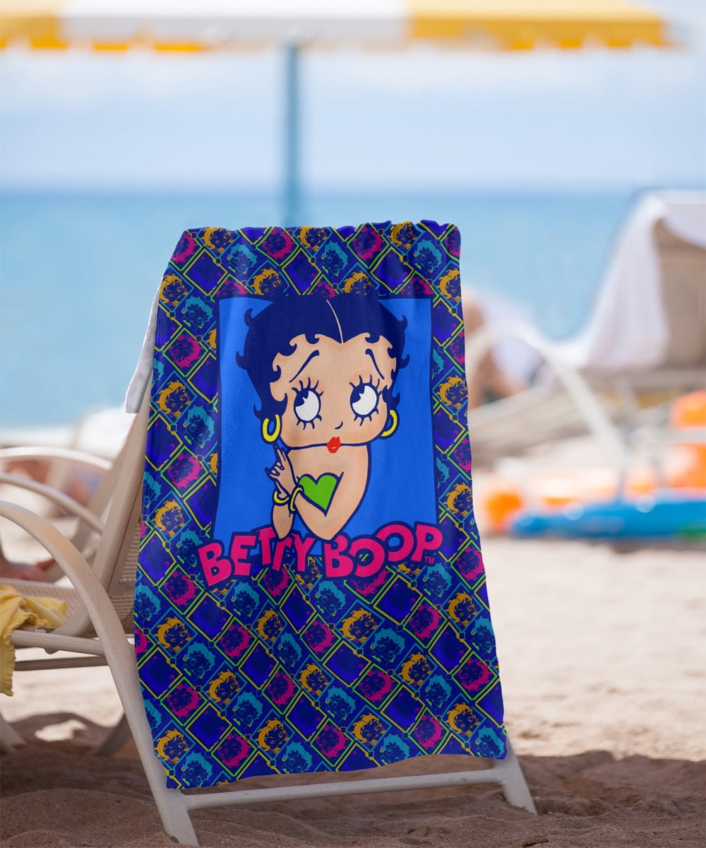 Betty Boop Pop Betty Officially Licensed Beach Towel 30' X 60'