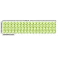 thumbnail image 2 of Clover Sofa Upholstery Fabric by the Yard, Luck Pattern Shamrock Leaves Repetition Irish Culture, Decorative Fabric for DIY & Home Accents, 2 Yards, Apple Green Lime Green by Ambesonne, 2 of 4