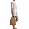 thumbnail image 2 of Women 2 Piece Short Sets Summer Lounge Outfits Sets Short Sleeve Trendy Casual Matching Set White L, 2 of 6