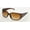 Brown, variant on Large Plastic Frame Sparkle Tow Tone Fashion Sunglasses for Women