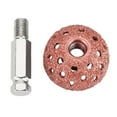 thumbnail image 2 of Rueda pulidora de Neumilaros, 38 mm Cabezal Abrasivo para reparacióno de neumética rueda pulidora de grano graso con varilla de conexión, 2 of 7
