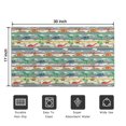 thumbnail image 5 of Colorful Dinosaurs Stripe Pattern Door Rugs,Washable Non Slip Door Mats Indoor,Decorative Door Mats,Entry Mat Indoor for Entrance,Bedroom,Kitchen,Bathroom,17"x30", 5 of 6