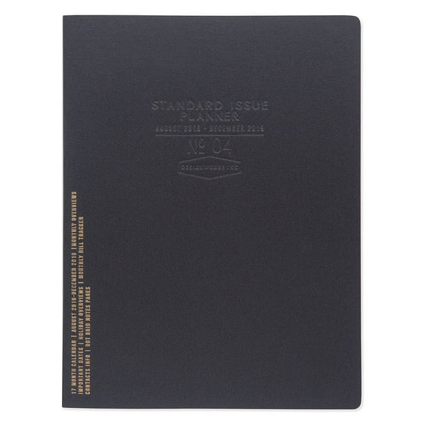 DesignWorks Ink 2018 2019 17 Month Flexible Agenda Standard Issue