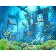 thumbnail image 4 of 3D Wallpaper Ocean Dolphins SKU# WAL0007, 4 of 7
