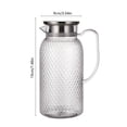 thumbnail image 3 of Dvkptbk cold water jug Acrylic Jug Plastic Juices Jug PC High-Temperature-Proof Bar/KTV Beverage Jug Restaurant Fruit Tea Jug, 3 of 6
