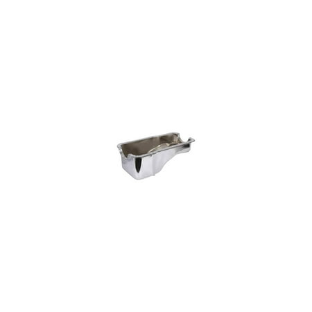 MACs Auto Parts 44-48343 Ford Mustang Oil Pan - Chrome - 260 Or 289 Or 302 V-8 Except Boss