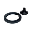 thumbnail image 2 of Flmtop Fish Tank Floating Food Feeder Buoyancy Ring Suction Cup Pool Feeding Tool Black Round, 2 of 8