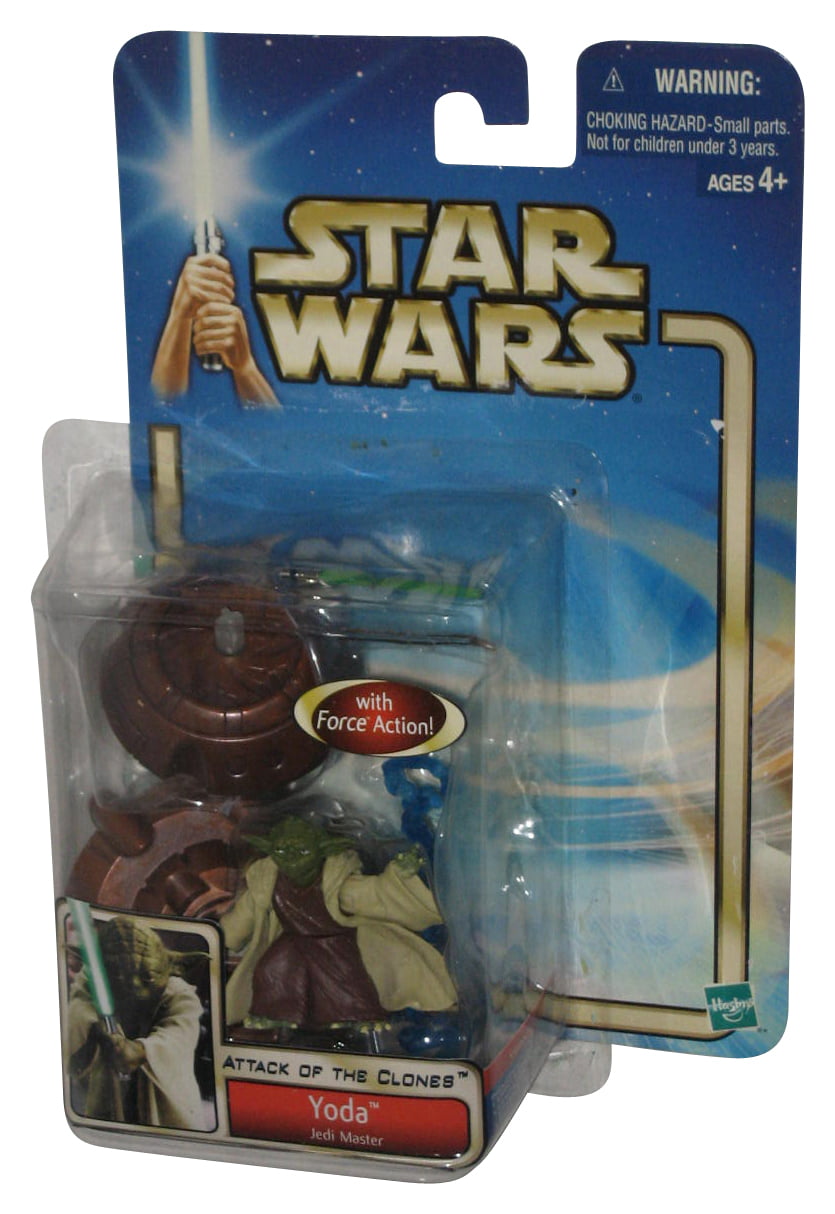 YODA Jedi Master Action Figure for sale online Hasbro Star Wars Attack of the Clones 