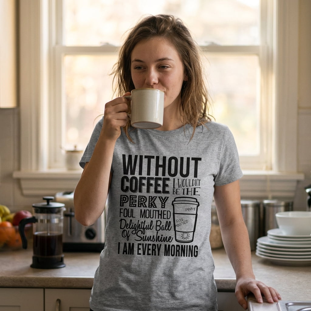 CLOTH&CROSS coffee Tシャツ 妄想カフェ グレー CLOTH&CROSS coffee Tシャツ 妄想カフェ グレー ハグオーワー coffee