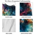thumbnail image 4 of luoweisi Men's Beach Shorts Quick Dry Swim Trunks with Mesh Lining Galaxy 2XL, 4 of 5