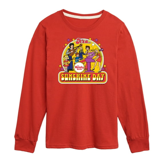 The Brady Bunch - The Brady Kids - Sunshine Day - Vintage Cartoon Band - Toddler And Youth Long Sleeve Graphic T-Shirt